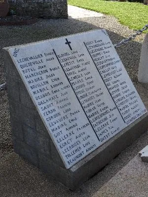Monument aux morts des Moitiers-d'Allonne