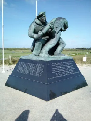 Monument US Navy à Sainte-Marie-du-Mont