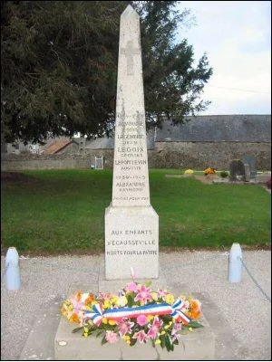 Monument aux morts d'Écausseville
