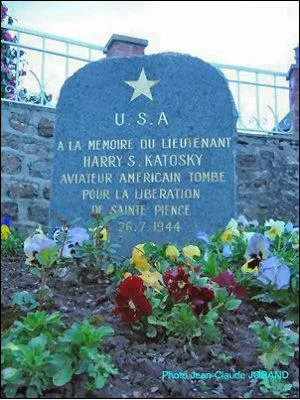 Stèle Soldats américains de Sainte-Pience