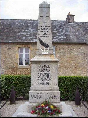 Monument aux morts de Tamerville