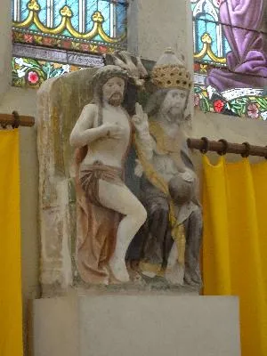 groupe sculpté : La Sainte Trinité