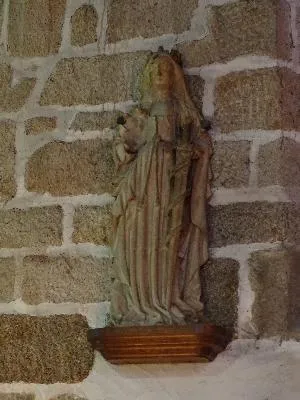 bas-relief : Sainte Catherine d'Alexandrie