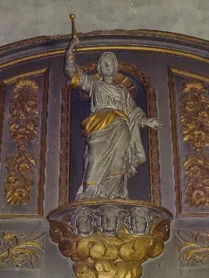 statue : Vierge tenant un sceptre, dite Notre-Dame de Pontorson