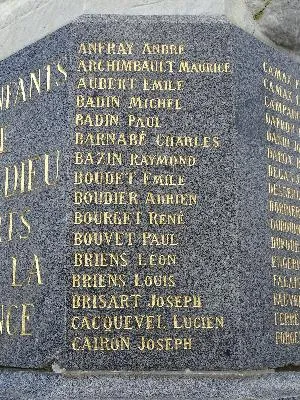 Monument aux Morts de Villedieu-les-Poêles