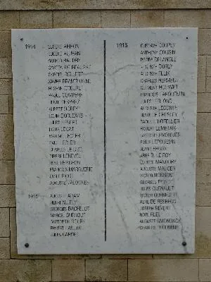 Monument aux morts 1914-1918 de Valognes