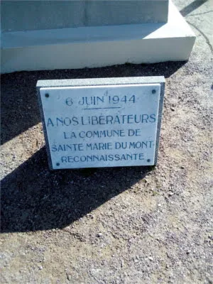 Monument First Engineer Special Brigade à Sainte-Marie-du-Mont
