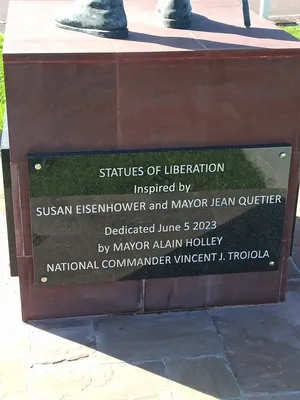 Monument Théodore Roosevelt Jr à Sainte-Mère-Église