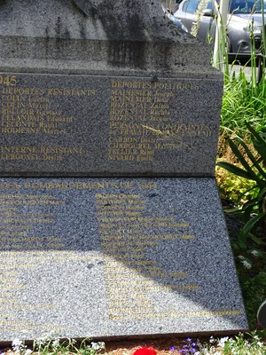 Monument aux Morts d'Avranches