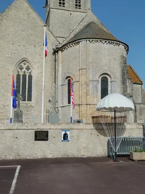 Plaque Lieutenant Robert E. Judels à Saint-Côme-du-Mont