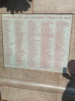 Monument aux Morts de l'avenue de Paris à Cherbourg-Octeville