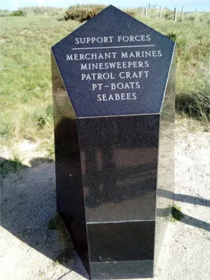 Monument US Navy à Sainte-Marie-du-Mont