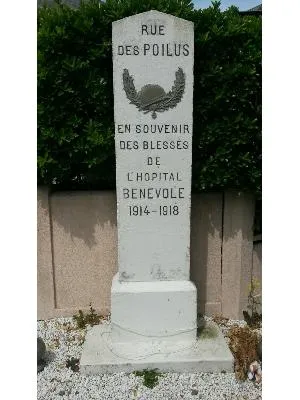 Stèle de l'Hôpital d'Agon-Coutainville