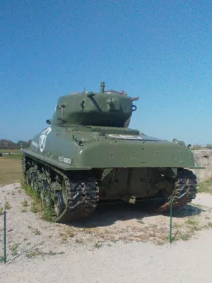 US Army Tank à Sainte-Marie-du-Mont
