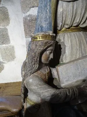 Sainte-Anne et la Vierge dans l'Église Saint-Pierre du Mont-Saint-Michel
