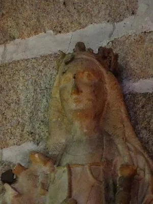 Sainte-Catherine d'Alexandrie dans l'Église Saint-Pierre du Mont-Saint-Michel