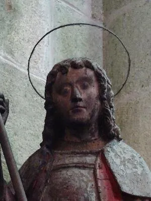 Saint-Michel terrassant le démon dans l'Abbaye du Mont-Saint-Michel
