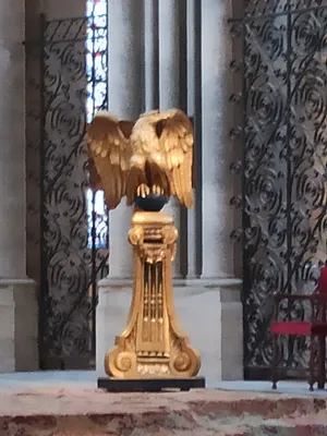 Aigle-lutrin de la Cathédrale Notre-Dame de Coutances