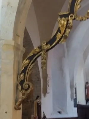 Poutre de gloire de l'Église Notre-Dame à Digosville