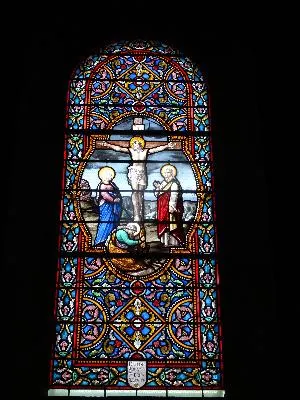 Vitrail Baie C dans l'église Notre-Dame-de-l'Espérance de Bréhal