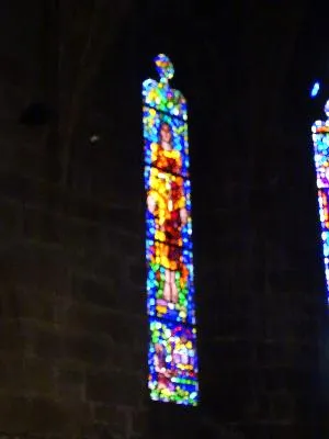 Vitrail Baie C dans l'Église Notre-Dame de Villedieu-les-Poêles
