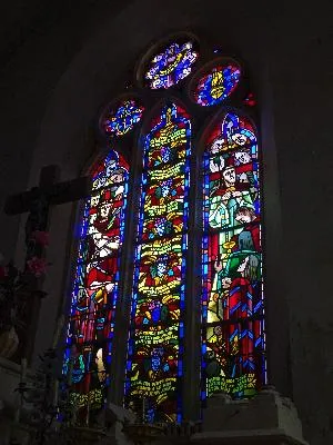 Vitrail Baie I dans l'Église Saint-Pierre de Gatteville-le-Phare