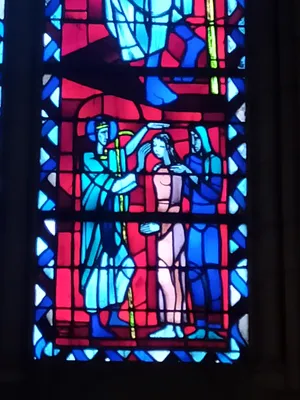 Vitrail Baie 41 : Saint-Lô dans la Cathédrale Notre-Dame de Coutances