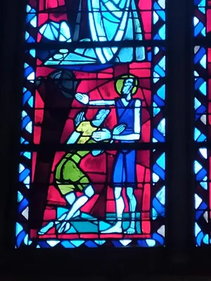 Vitrail Baie 41 : Saint-Lô dans la Cathédrale Notre-Dame de Coutances