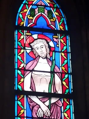 Vitrail Baie F : Ecce homo dans la Cathédrale Notre-Dame de Coutances