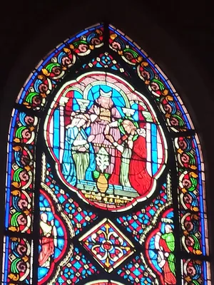 Vitrail Baie G : Vitraux de la circata 1 dans la Cathédrale Notre-Dame de Coutances