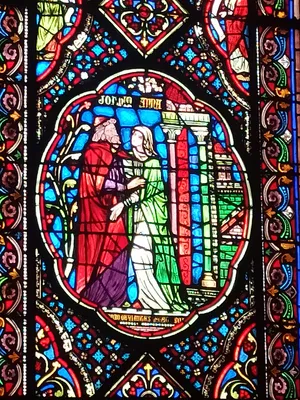 Vitrail Baie G : Vitraux de la circata 1 dans la Cathédrale Notre-Dame de Coutances