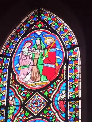 Vitrail Baie H : Vitraux de la circata 2 dans la Cathédrale Notre-Dame de Coutances