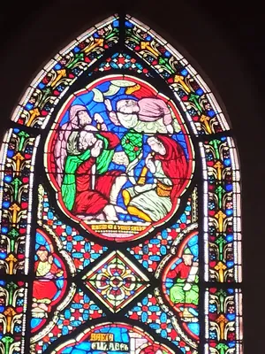 Vitrail Baie I : Vitraux de la circata 3 dans la Cathédrale Notre-Dame de Coutances