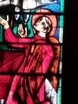 Vitrail Baie 8 de la Basilique Sainte-Trinité de Cherbourg