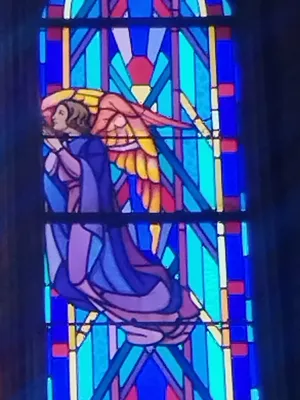 Vitrail Baie 2 de l'Église Notre-Dame à Turqueville