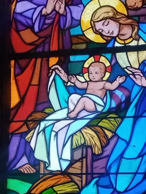 Vitrail Baie 5 de l'Église Notre-Dame à Turqueville