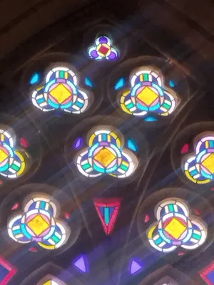 Vitrail Baie 8 de l'Église Notre-Dame à Turqueville