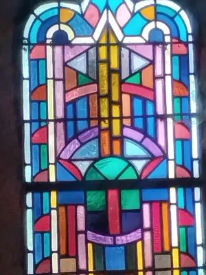 Vitrail Baie 10 de l'Église Notre-Dame à Turqueville