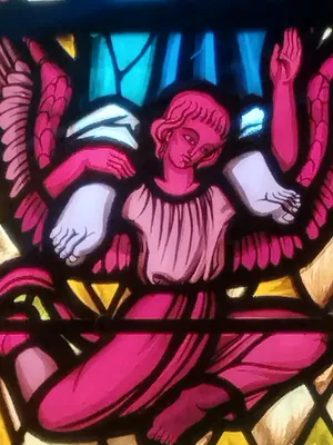 Vitrail Baie 7 dans l'Église Notre-Dame à Digosville