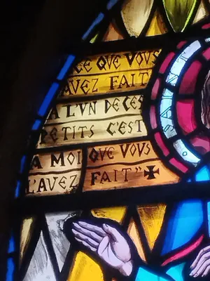 Vitrail Baie 7 dans l'Église Notre-Dame à Digosville