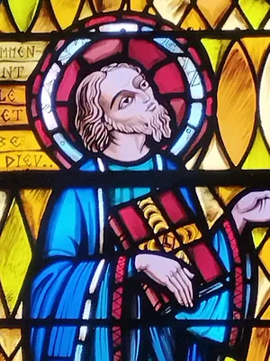 Vitrail Baie 10 dans l'Église Notre-Dame à Digosville