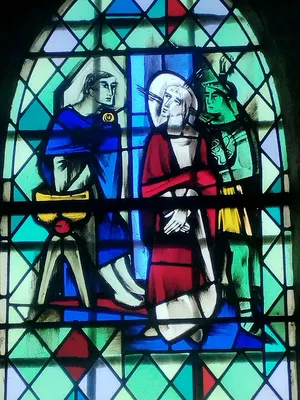 Vitrail Baie 11 dans l'Église Notre-Dame à Digosville