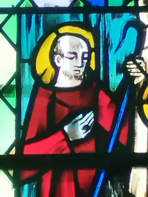 Vitrail Baie 16 dans l'Église Notre-Dame à Digosville