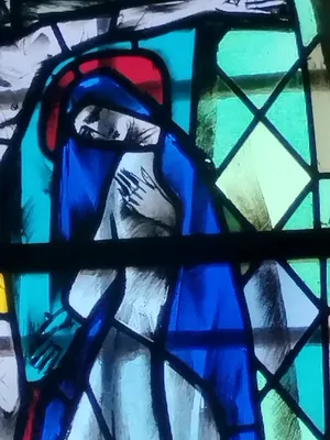 Vitrail Baie 17 dans l'Église Notre-Dame à Digosville