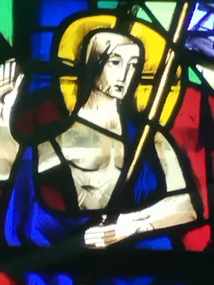 Vitrail Baie 18 dans l'Église Notre-Dame à Digosville