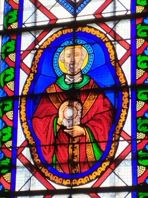 Vitrail Baie 3 dans l'Église Notre-Dame à Querqueville