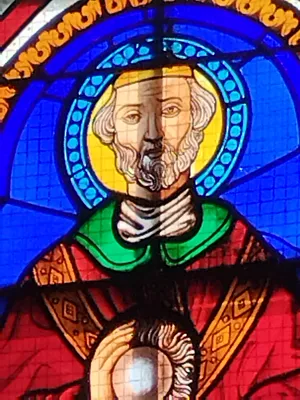 Vitrail Baie 3 dans l'Église Notre-Dame à Querqueville