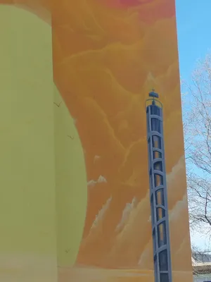 Œuvre de Blesea à Saint-Lô