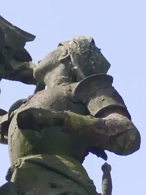 Statue de Jeanne d'Arc à Montebourg
