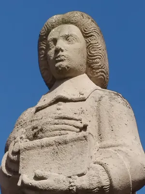 Statue Charles François Castel à Saint-Pierre-Église